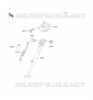 BEQUILLES pour Kawasaki NINJA ZX-6R