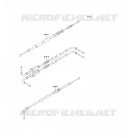 CABLES pour Kawasaki NINJA ZX-6R