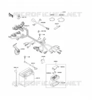 CHASSIS EQUIPMENT ELECTRIQUE pour Kawasaki NINJA ZX-6R