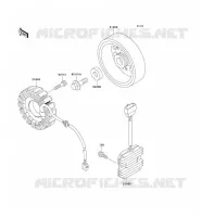 G&Eacute;N&Eacute;RATEUR pour Kawasaki NINJA ZX-6R