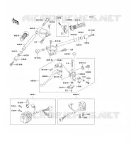 GUIDON pour Kawasaki NINJA ZX-6R