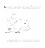 SELLE pour Kawasaki NINJA ZX-6R