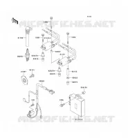 SYSTEME D&acute;ALLUMAGE pour Kawasaki NINJA ZX-6R