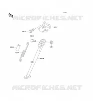 BEQUILLES pour Kawasaki NINJA ZX-6R