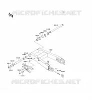 BRAS OSCILLANT pour Kawasaki NINJA ZX-6R