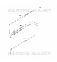 CABLES pour Kawasaki NINJA ZX-6R