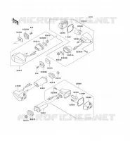 CLIGNOTANTS pour Kawasaki NINJA ZX-6R