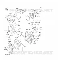 COUVERCLES MOTEUR pour Kawasaki NINJA ZX-6R