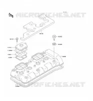 COUVRE CULASSE pour Kawasaki NINJA ZX-6R