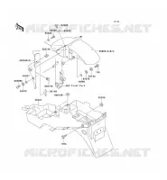 GARDE BOUE pour Kawasaki NINJA ZX-6R