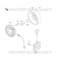 G&Eacute;N&Eacute;RATEUR pour Kawasaki NINJA ZX-6R