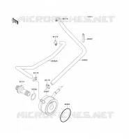 RADIATEUR D'HUILE pour Kawasaki NINJA ZX-6R
