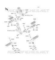 REPOSE PIED pour Kawasaki NINJA ZX-6R