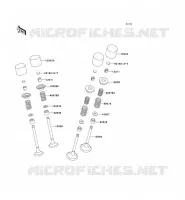 SOUPAPE pour Kawasaki NINJA ZX-6R