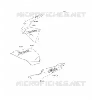 STICKER (NOIR) pour Kawasaki NINJA ZX-6R