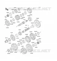 TRANSMISSION pour Kawasaki NINJA ZX-6R