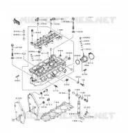 CULASSE pour Kawasaki NINJA ZX-6R