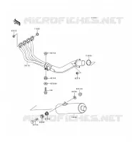&Eacute;CHAPPEMENT pour Kawasaki NINJA ZX-6R