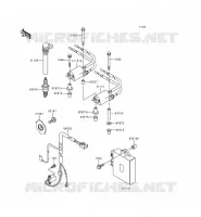 SYSTEME D&acute;ALLUMAGE pour Kawasaki NINJA ZX-6R
