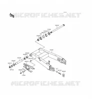 BRAS OSCILLANT pour Kawasaki NINJA ZX-6R