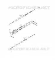 CABLES pour Kawasaki NINJA ZX-6R