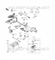 CHASSIS EQUIPMENT ELECTRIQUE pour Kawasaki NINJA ZX-6R