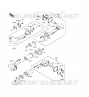 CLIGNOTANTS pour Kawasaki NINJA ZX-6R