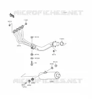 &Eacute;CHAPPEMENT pour Kawasaki NINJA ZX-6R