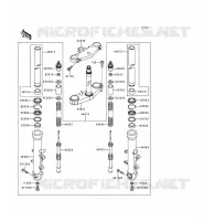 FOURCHE pour Kawasaki NINJA ZX-6R