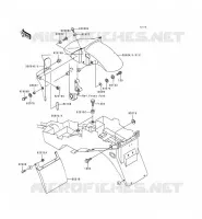 GARDE BOUE pour Kawasaki NINJA ZX-6R