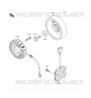 G&Eacute;N&Eacute;RATEUR pour Kawasaki NINJA ZX-6R