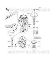 PI&Egrave;CES DE CARBURATEUR pour Kawasaki NINJA ZX-6R