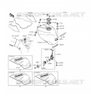 RESERVOIR CARBURANT pour Kawasaki NINJA ZX-6R
