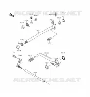 SELECTEUR pour Kawasaki NINJA ZX-6R