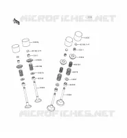SOUPAPE pour Kawasaki NINJA ZX-6R
