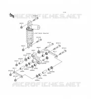 SUSPENSION pour Kawasaki NINJA ZX-6R