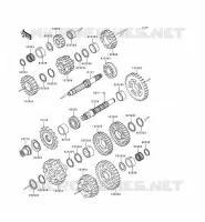 TRANSMISSION pour Kawasaki NINJA ZX-6R