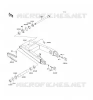 BRAS OSCILLANT pour Kawasaki NINJA ZX-6R