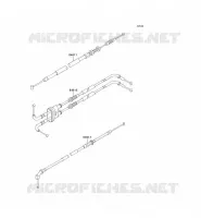 CABLES pour Kawasaki NINJA ZX-6R