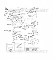 CARENAGE pour Kawasaki NINJA ZX-6R
