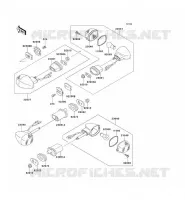 CLIGNOTANTS pour Kawasaki NINJA ZX-6R
