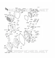 COUVERCLES MOTEUR pour Kawasaki NINJA ZX-6R