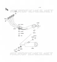 &Eacute;CHAPPEMENT pour Kawasaki NINJA ZX-6R