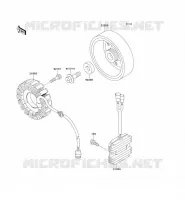 G&Eacute;N&Eacute;RATEUR pour Kawasaki NINJA ZX-6R