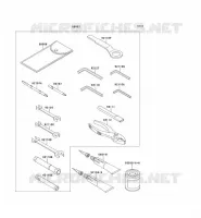 OUTIL UTILISATEUR pour Kawasaki NINJA ZX-6R