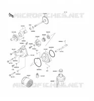POMPE A HUILE pour Kawasaki NINJA ZX-6R