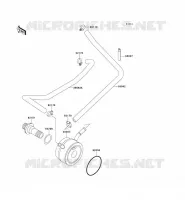 RADIATEUR D'HUILE pour Kawasaki NINJA ZX-6R