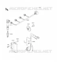 SYSTEME D&acute;ALLUMAGE pour Kawasaki NINJA ZX-6R