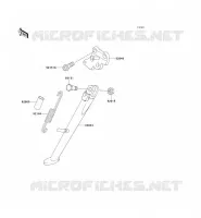 BEQUILLES pour Kawasaki NINJA ZX-6R