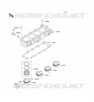 CYLINDRE/PISTON pour Kawasaki NINJA ZX-6R